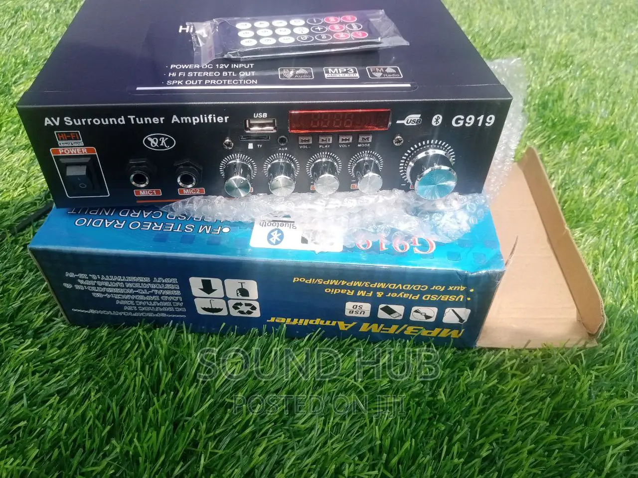 G-919h Home Bluetooth Audio Amplifier 220v/110v FM USB
