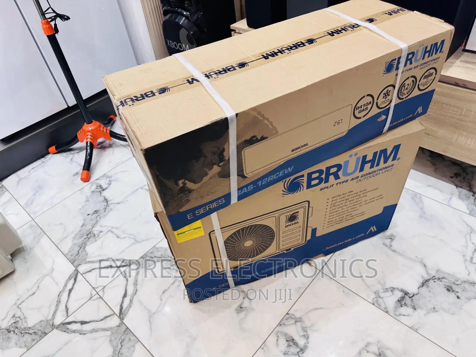 Rapid Airflow Split R410 Gas 1.5hp Ac White Bruhm