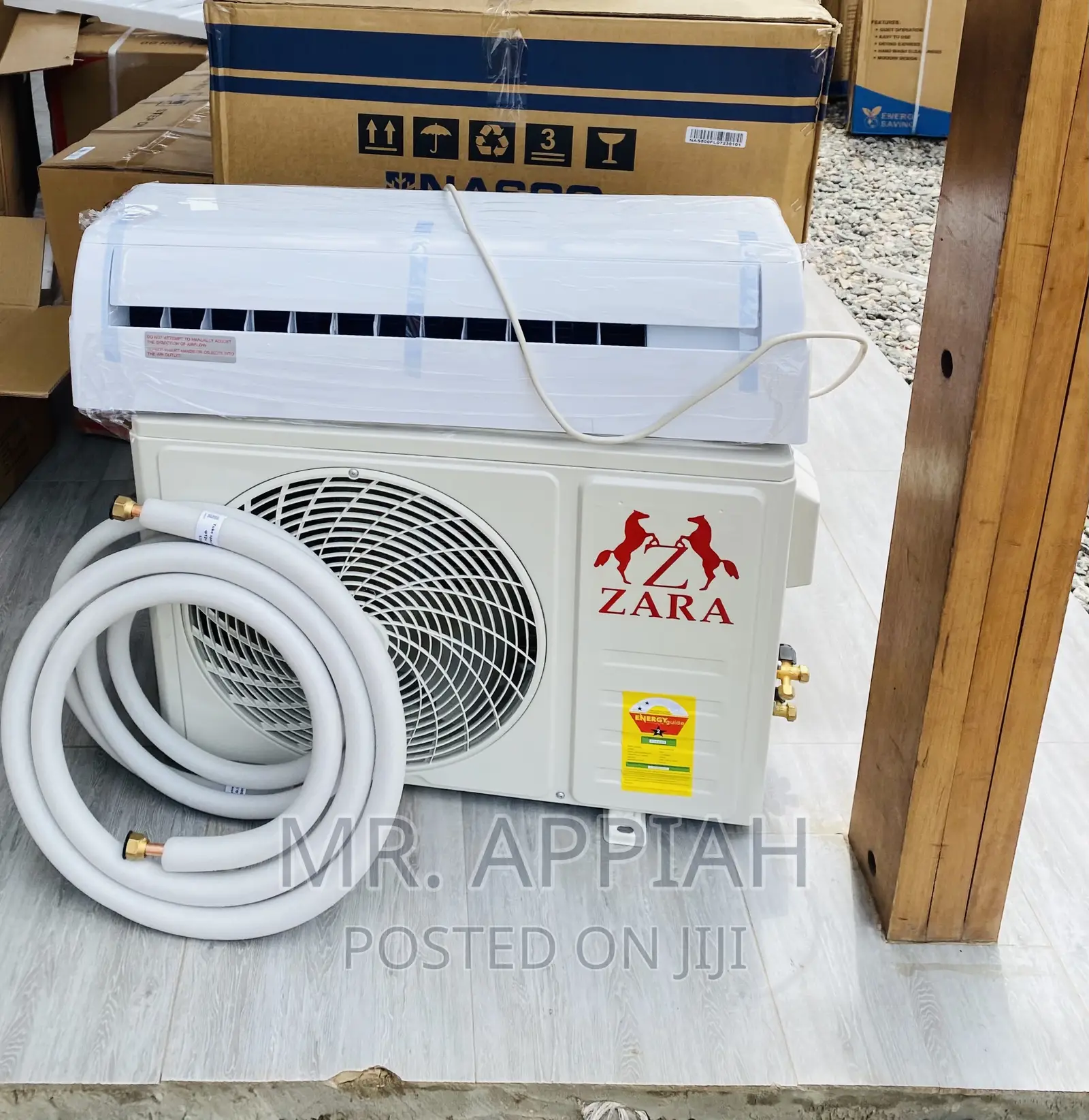 High Durable Zara 1.5HP Air Conditioner(White)