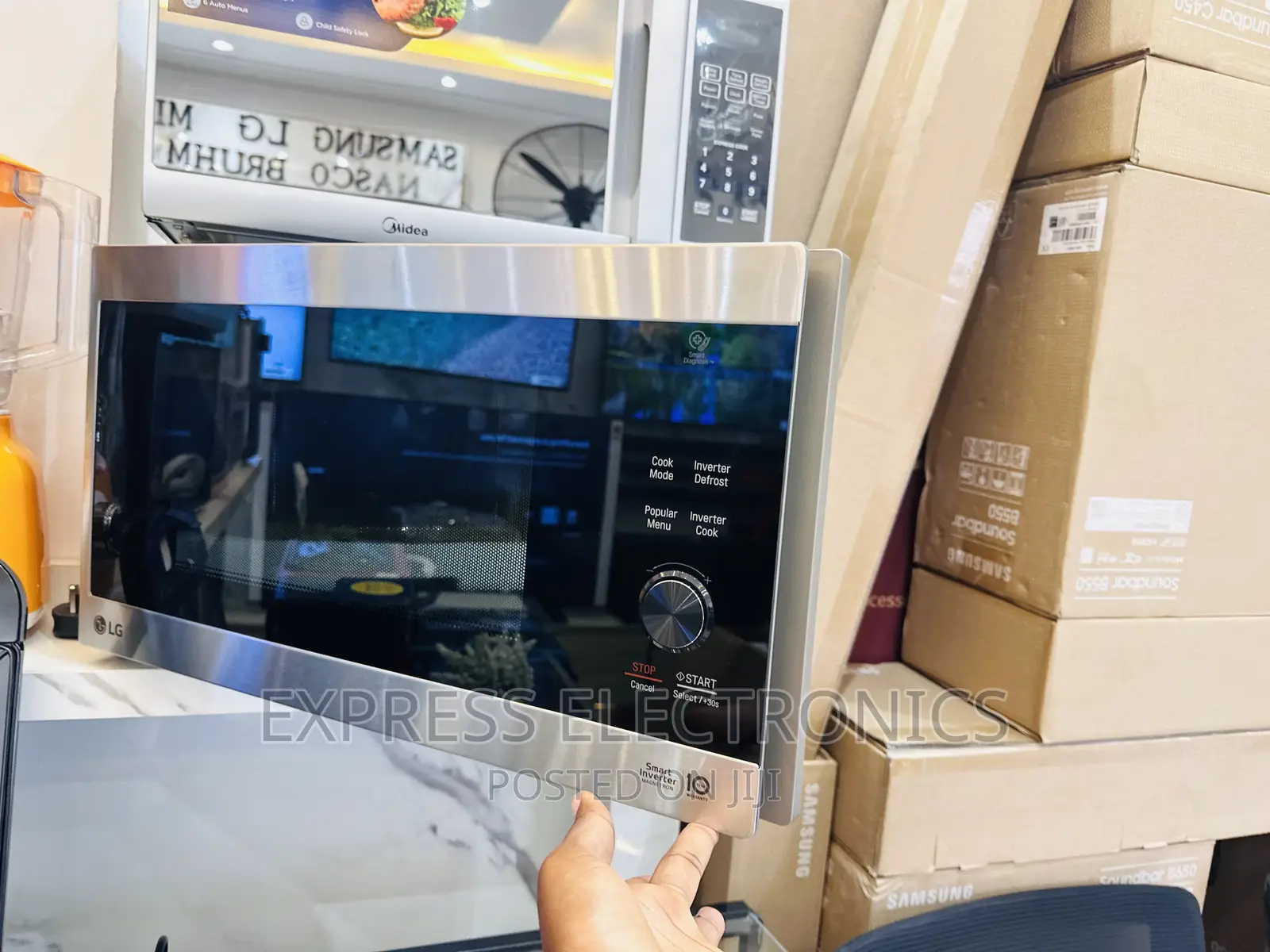 Text Us for You MH8265DIS Lg Microwave