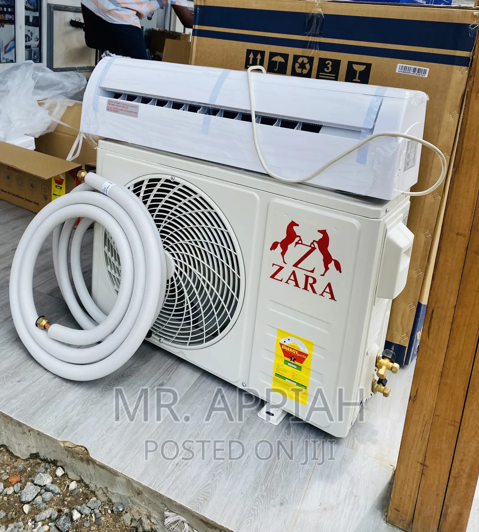 Shop Classic Zara 1.5HP Electric Split A(White).