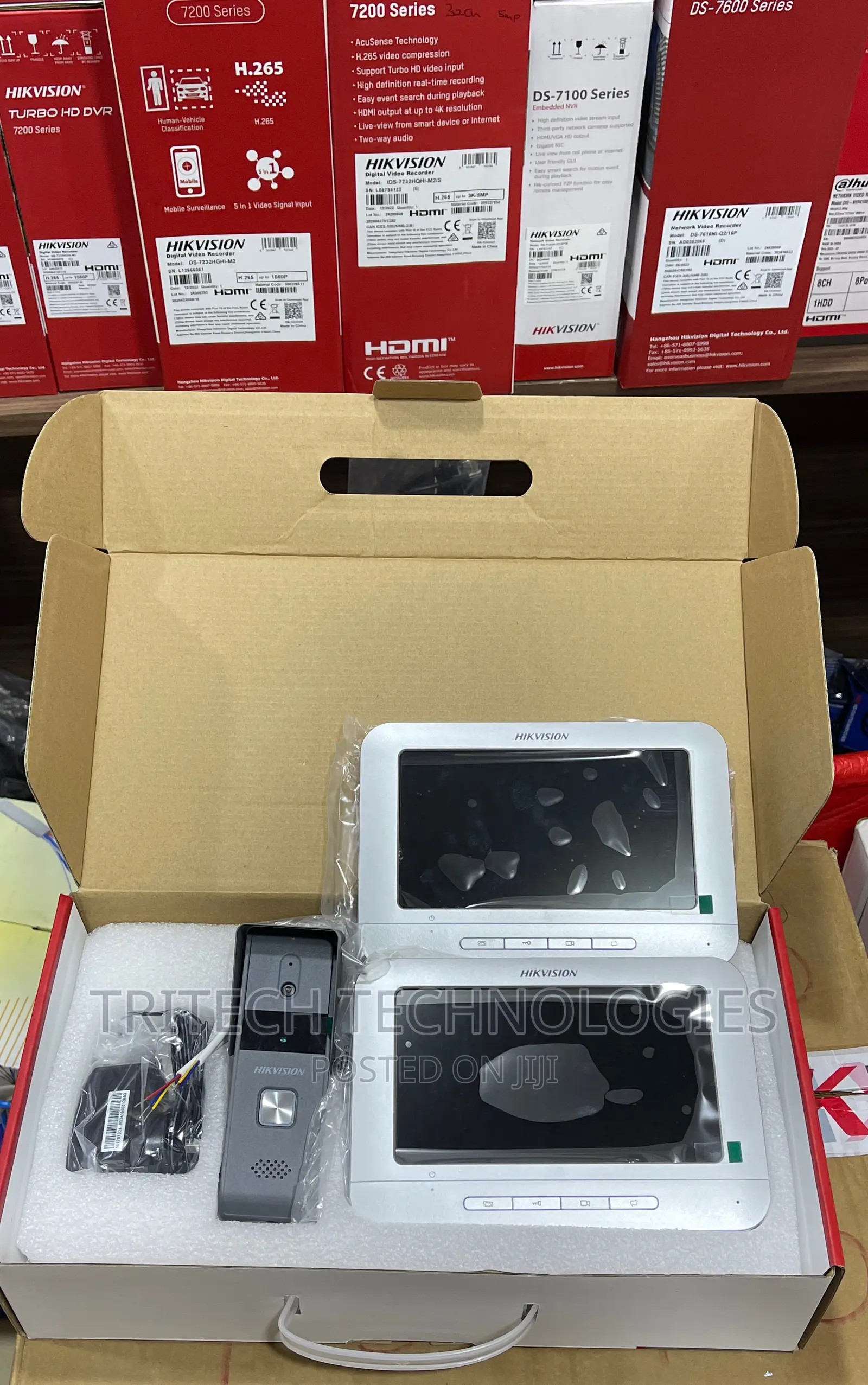 Hikvision Video Door Phone 7inch (Analog) With 2 Screen