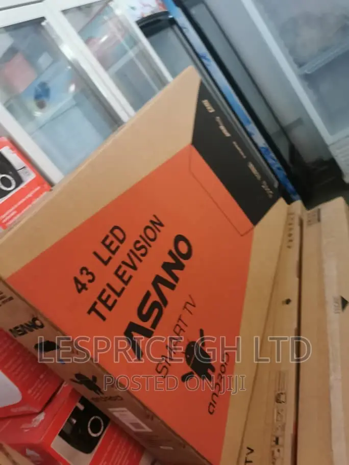 Asano 43” Smart Android Brand New TV