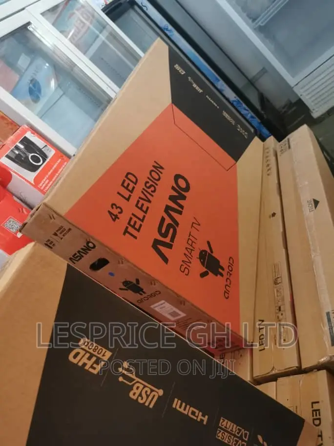 Frameless-Asano 43” Android Smart FHD TV