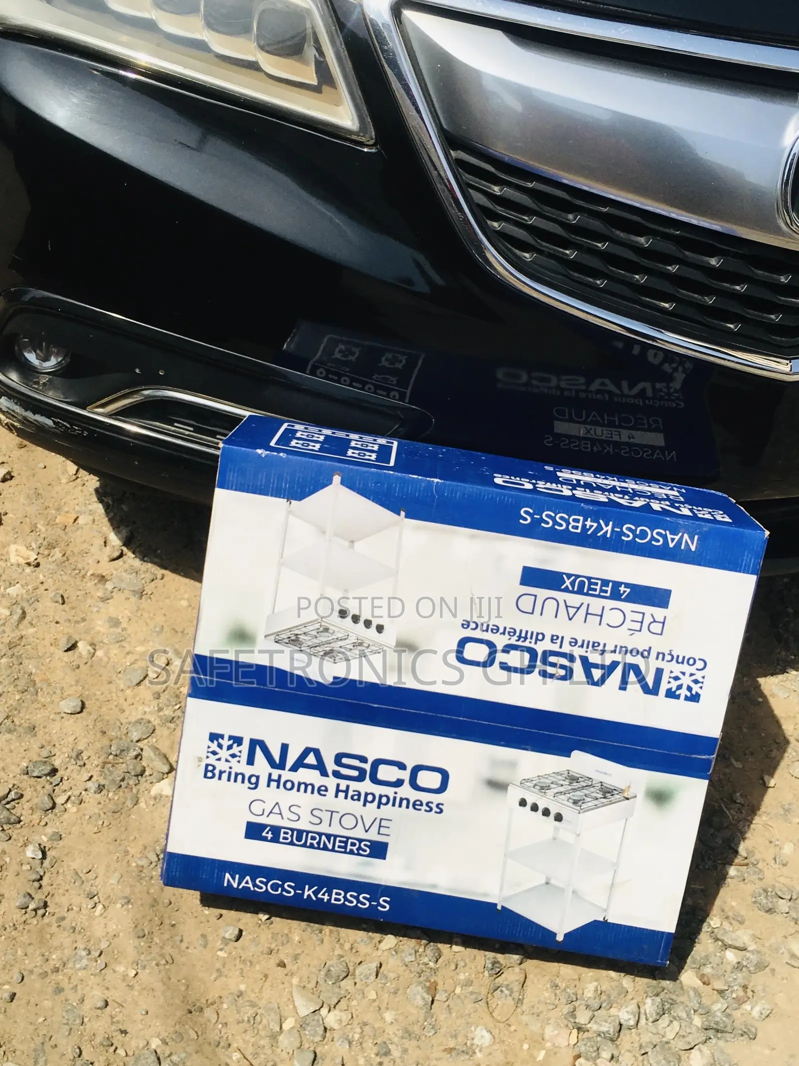 Brand New 4 Gas Standing Nasco Cooker Burner Stove White
