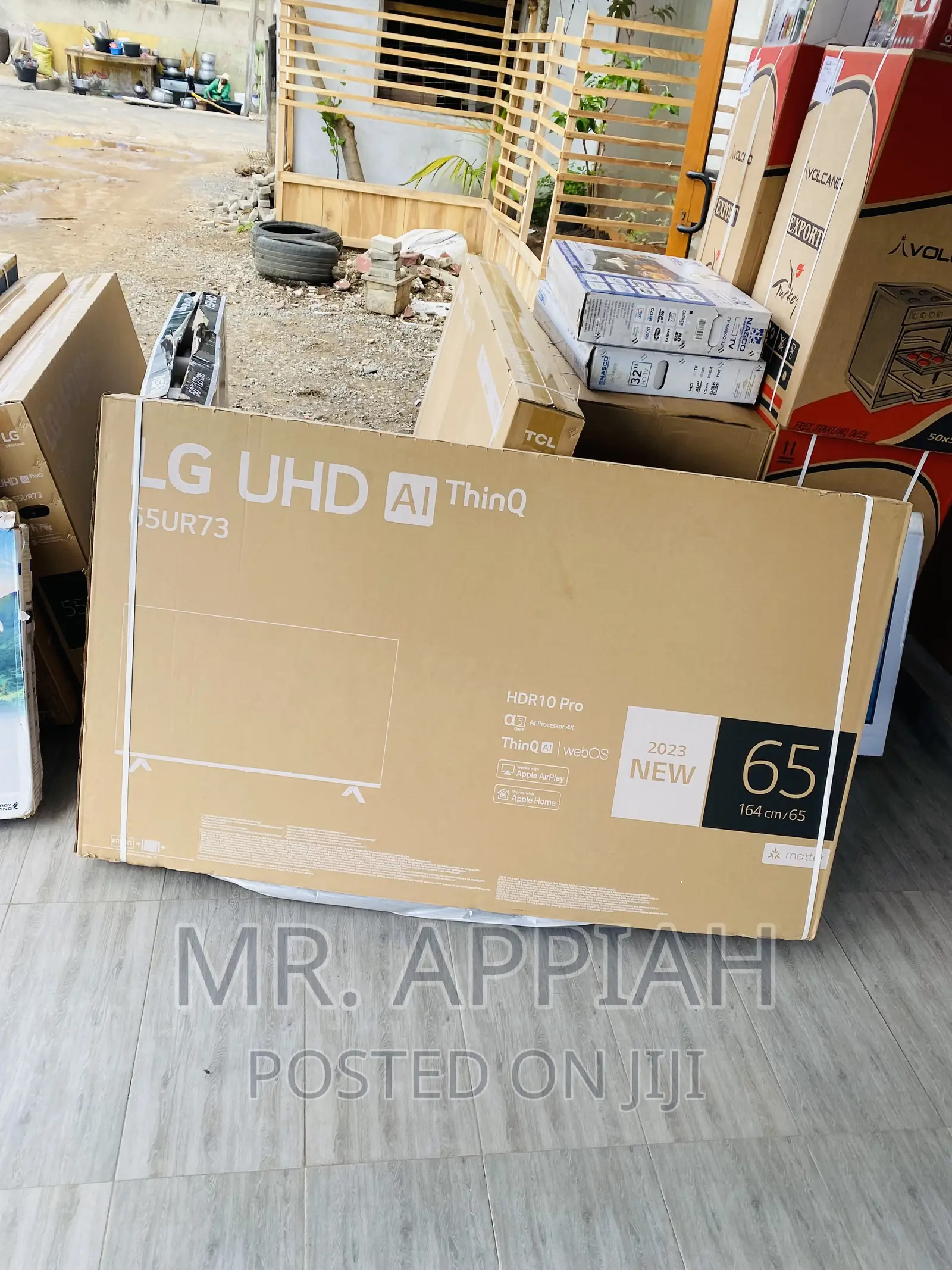Long Lasting LG 65 Inch UHD Smart LED Tv(65UR7300)Black