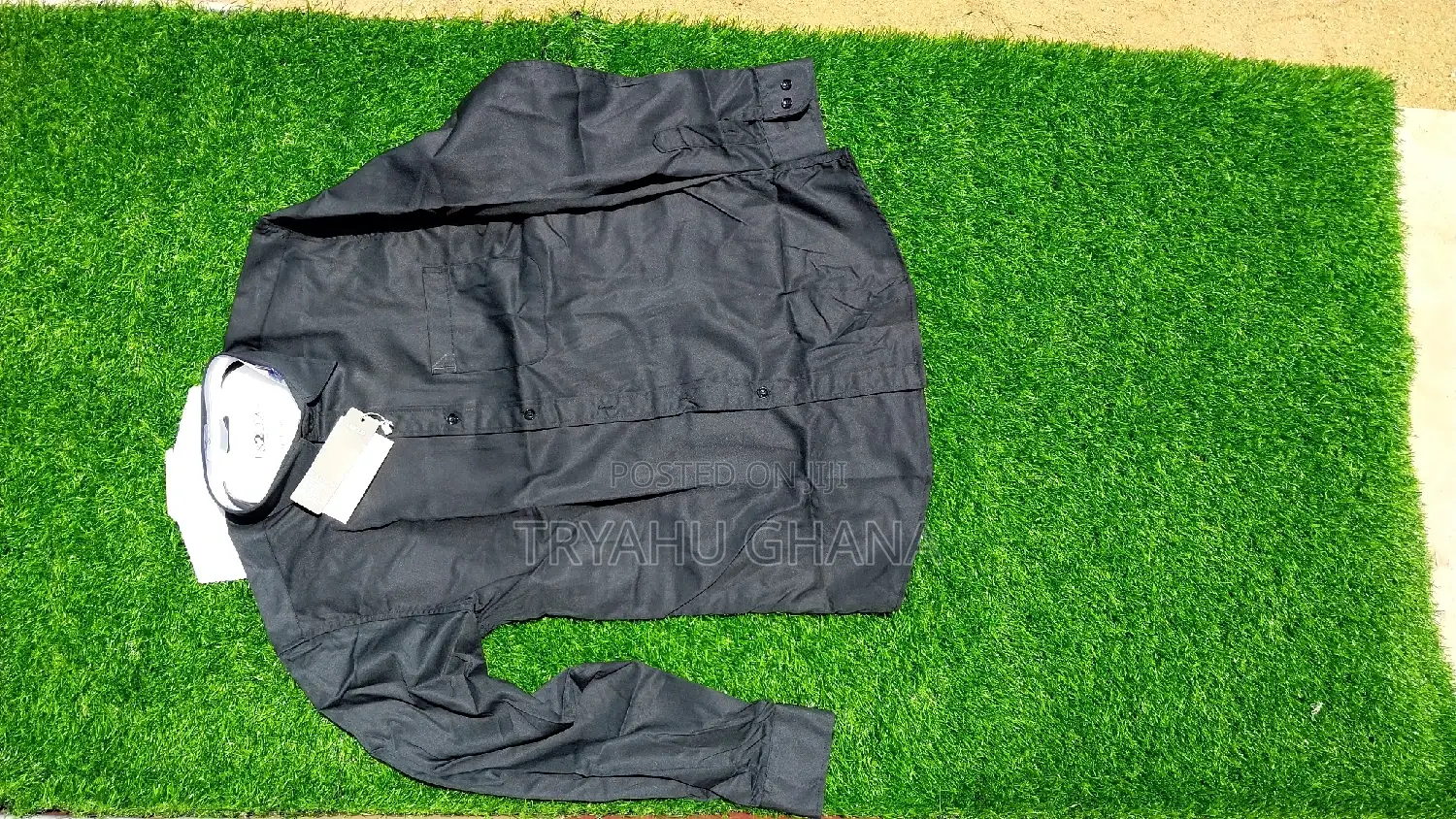 Black Men's Long Sleeve With Quality Assurance