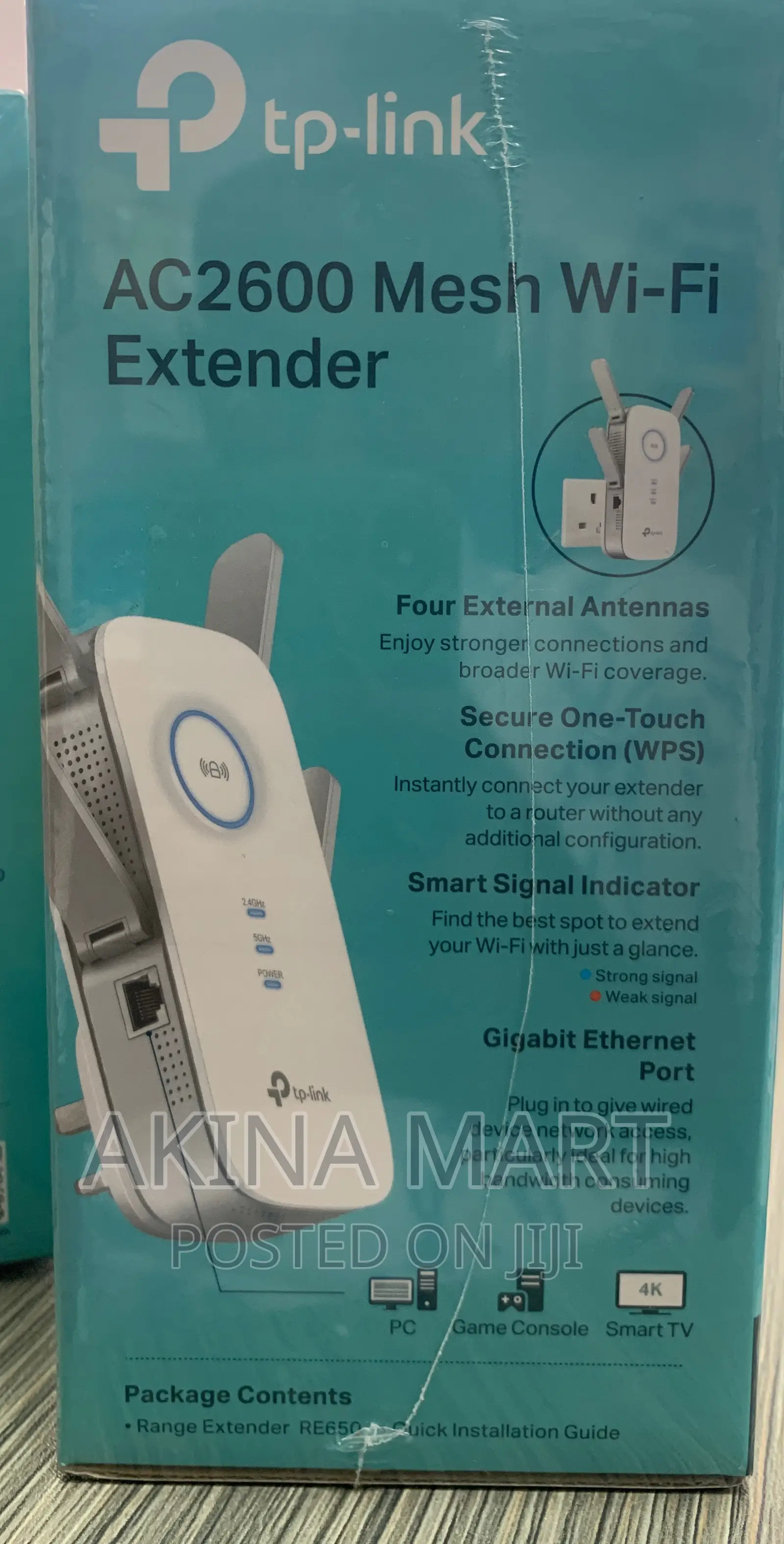 Tp-Link Re650 Mesh Wifi Extender Re650