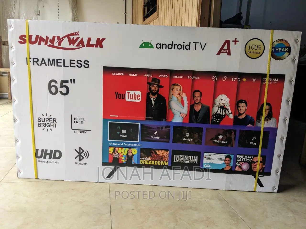 Sunny Walk 65inch Smart Uhd Android