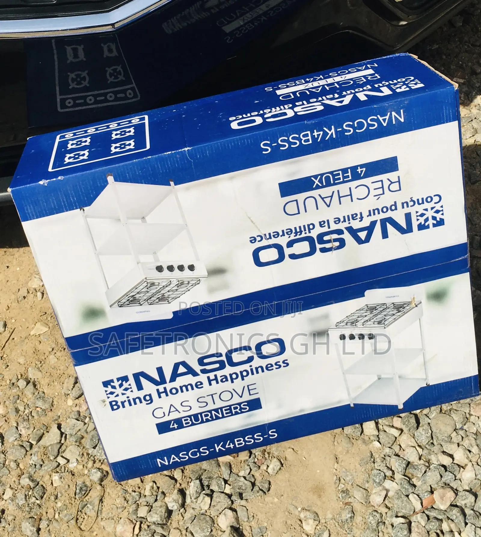 Available Standing Nasco 4 Gas Cooker White Burner 