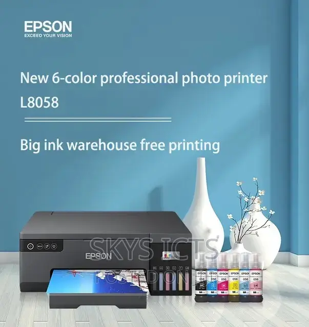 Epson L8058 6 Colour CSS A4 Wifi Printer