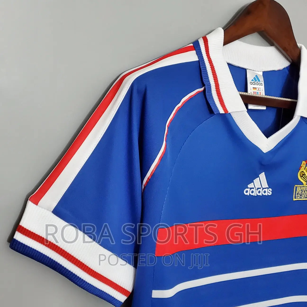 1998 France Retro Home Jersey