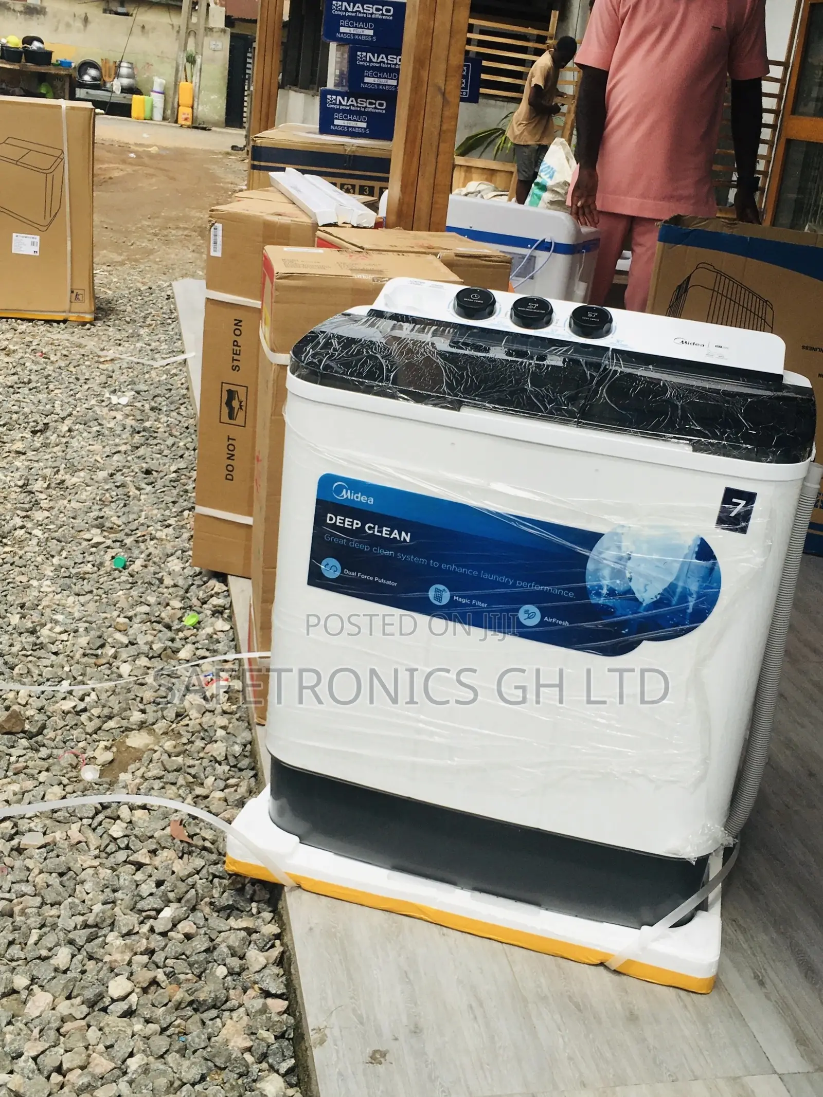  Sealed 7kg Topload Semiautomatic Midea Washingmachine