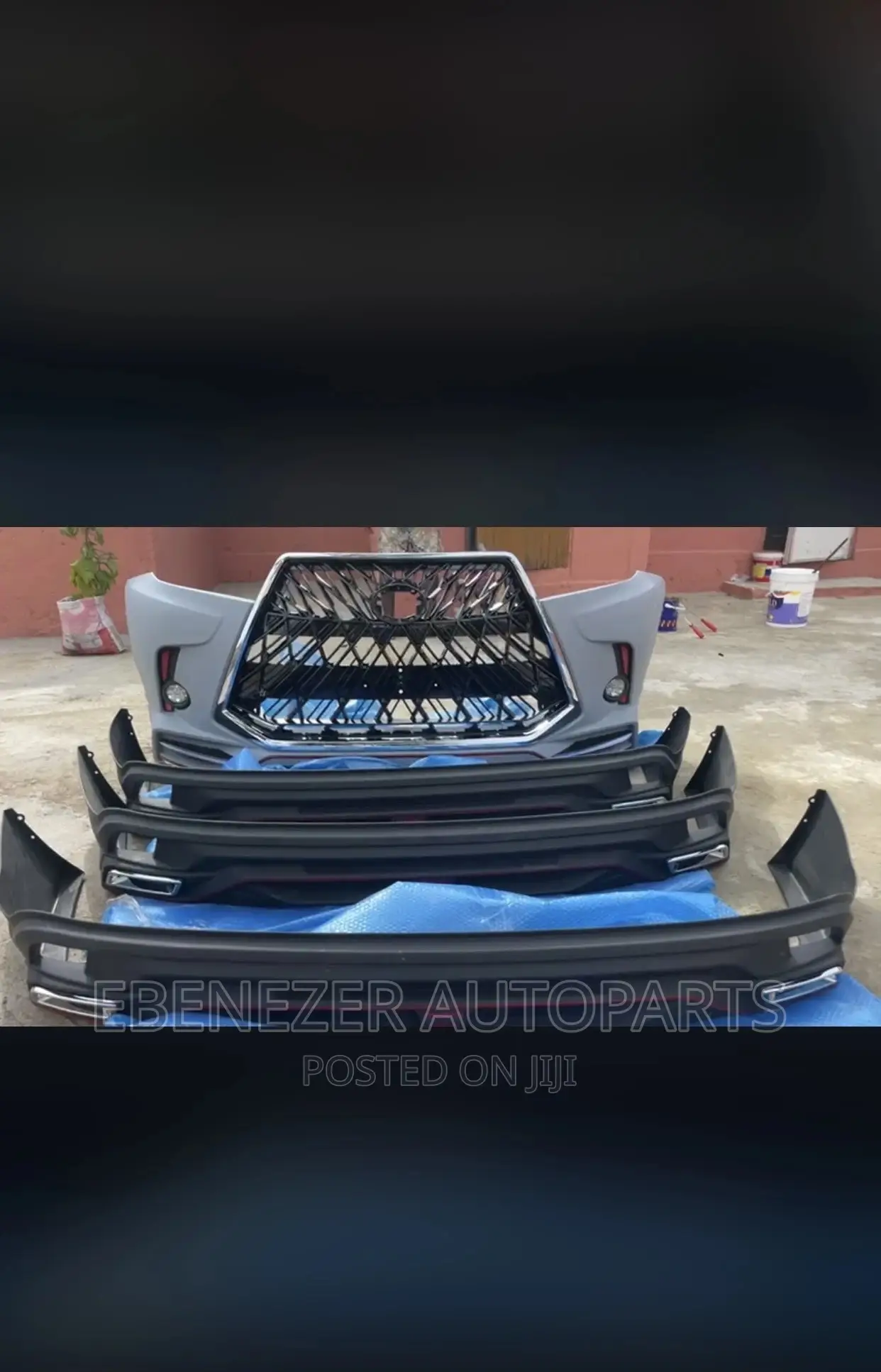 Toyota Highlander 2017 Spec Bumper (Front and Back)