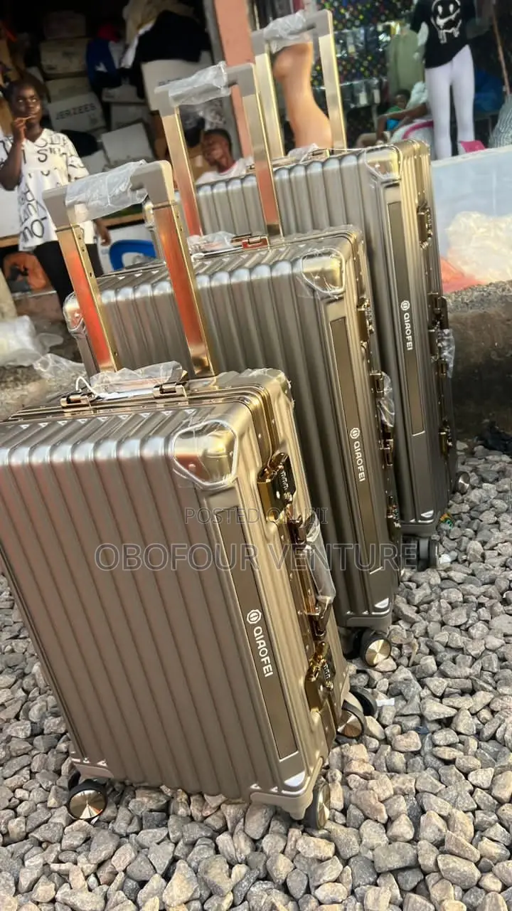 3in1 Zipless Anticrake Luxury Designer Luggage  024 30764