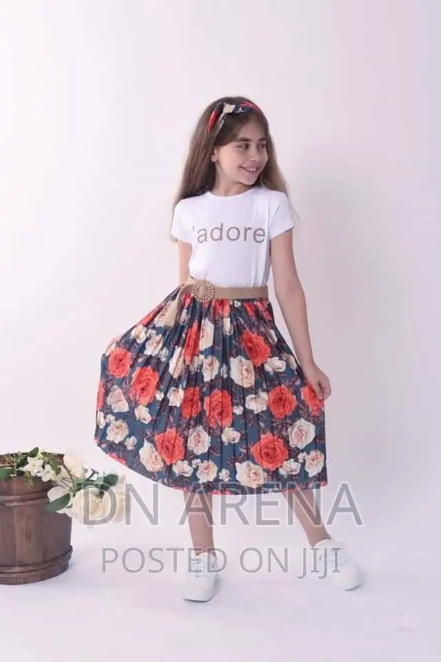 Girls 4pcs Outfit for 2yrs to 10yrs