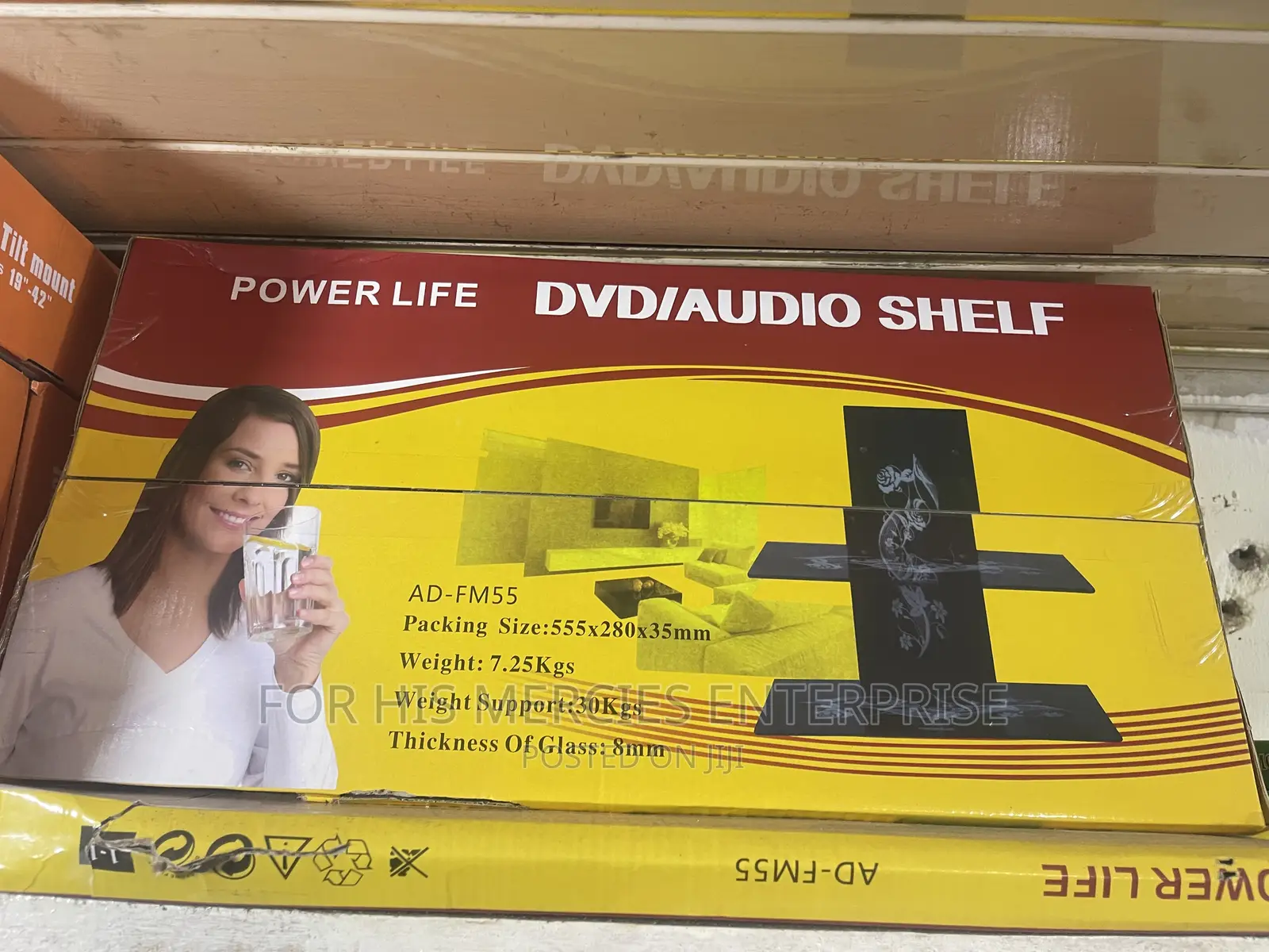 Double DVD/Decoder Stand