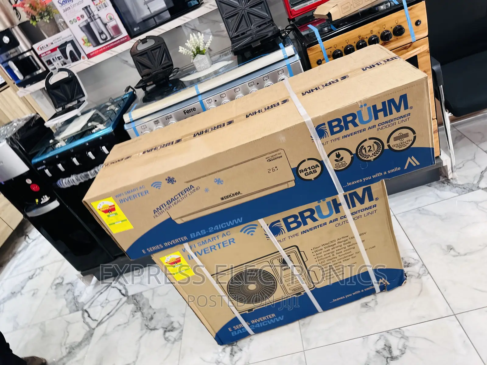 Enjoy Coolness With Bruhm Inverter Split R410 Gas 2.5hp