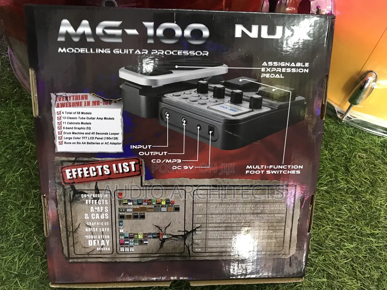 NUX MG 100 Bass Guitar Effect