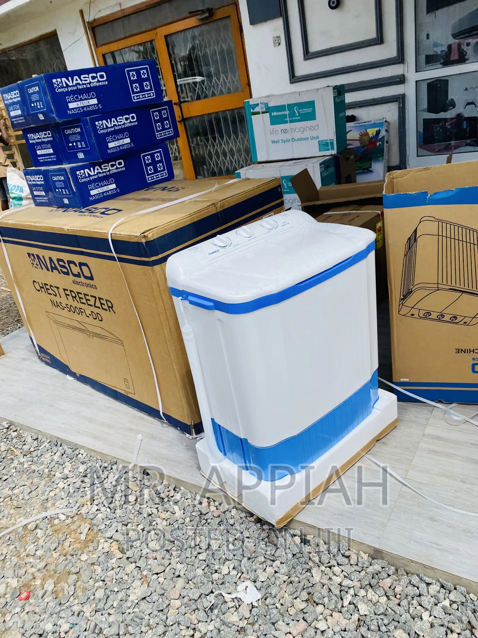 Super Adorable Nasco 7kg Electric Washing Machine+ Spin/Dry