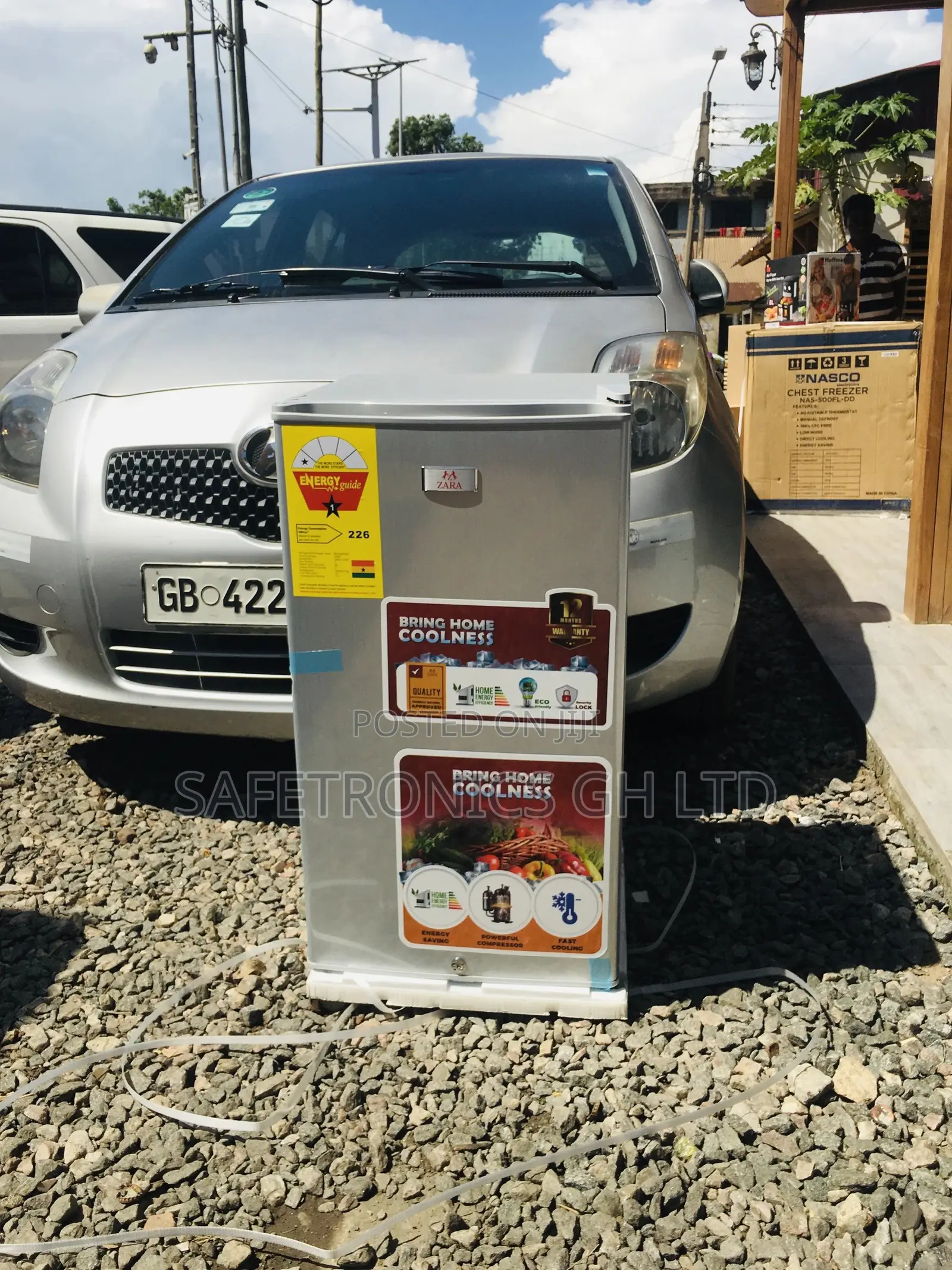  Durable Singledoor Tabletop 82L Topfreezer Zara-11sd