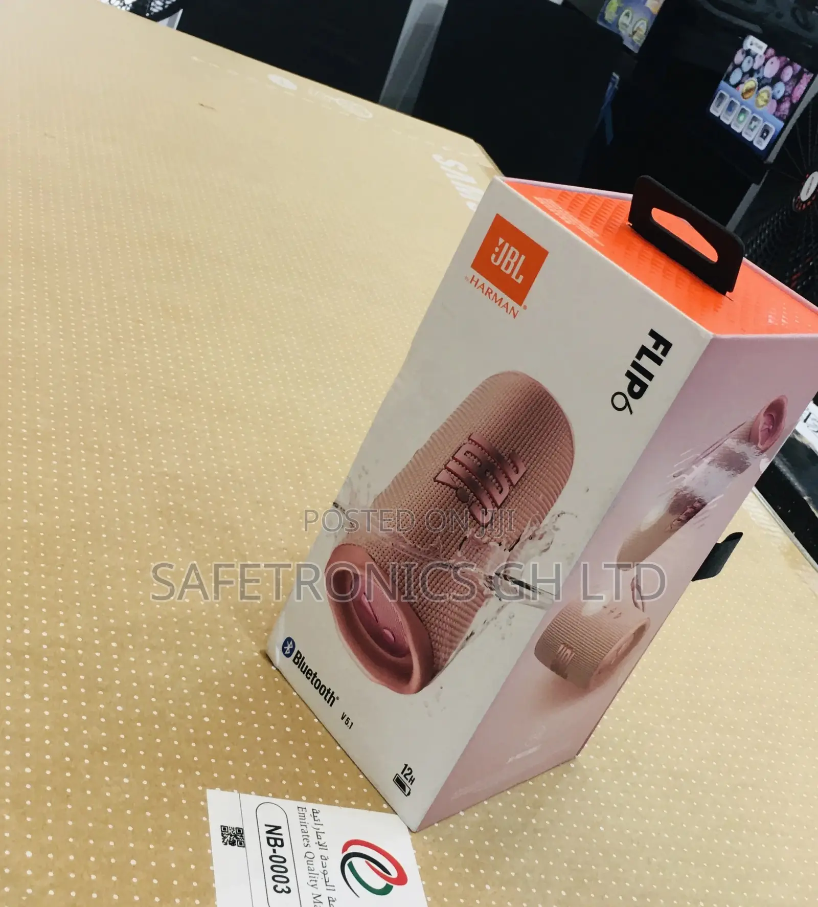 Wireless Bluetooth Electric JBL Pink Flip 6 Speaker