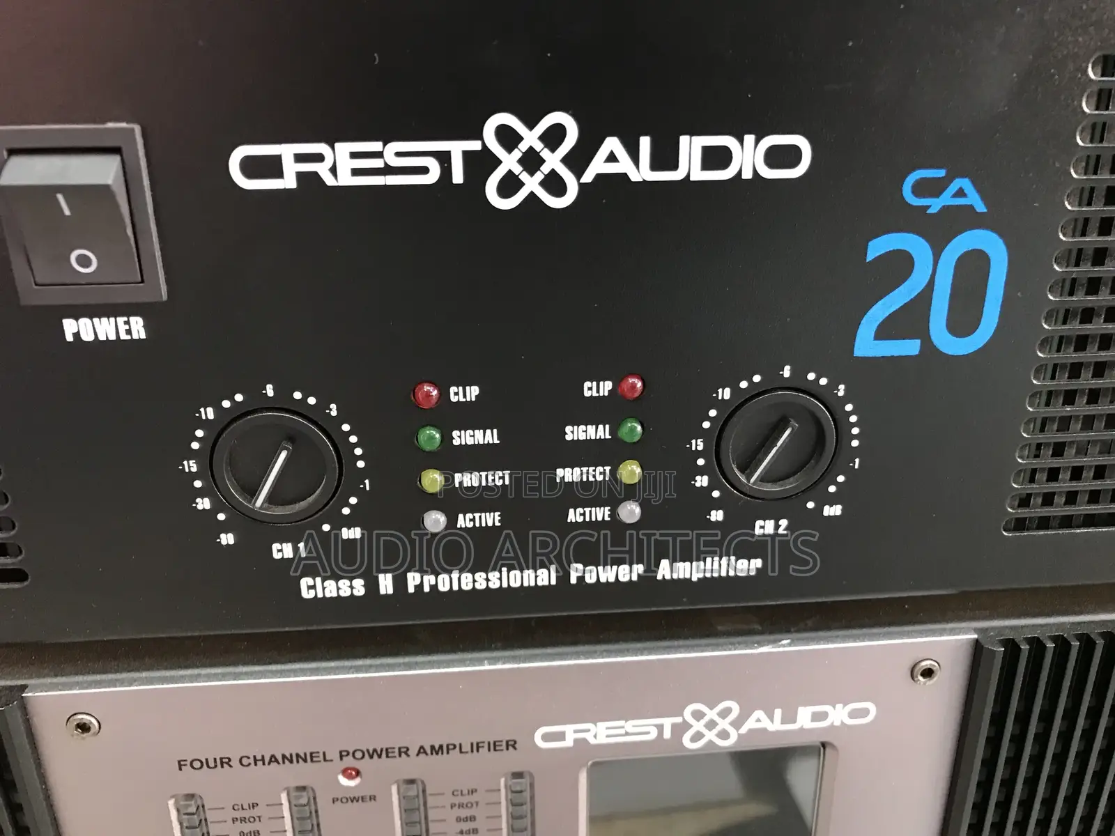 Original Crest Audio Ca 20 Power Amplifier