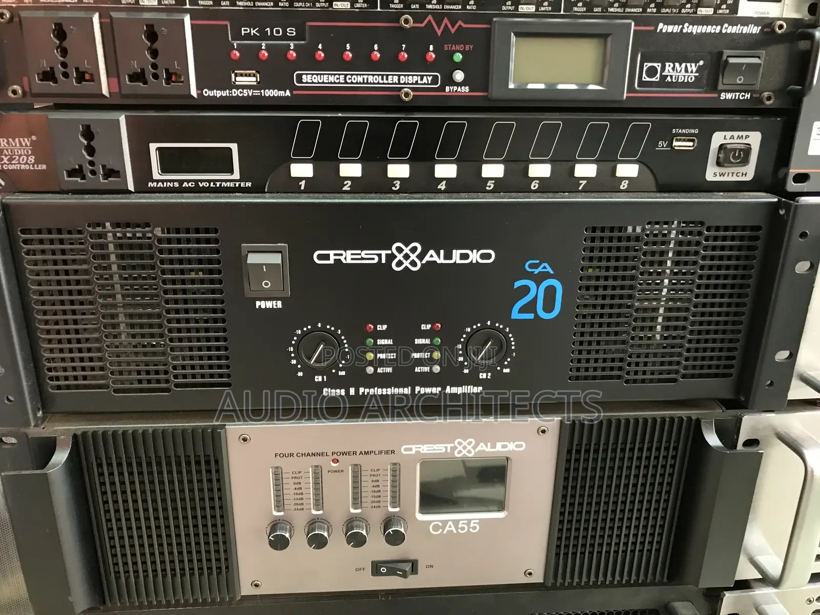 Original Crest Audio Ca 20 Power Amplifier