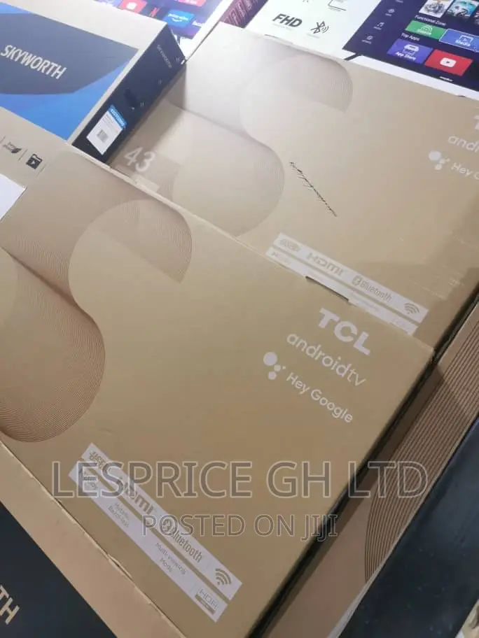 TCL 43” Android Smart Luxury TV