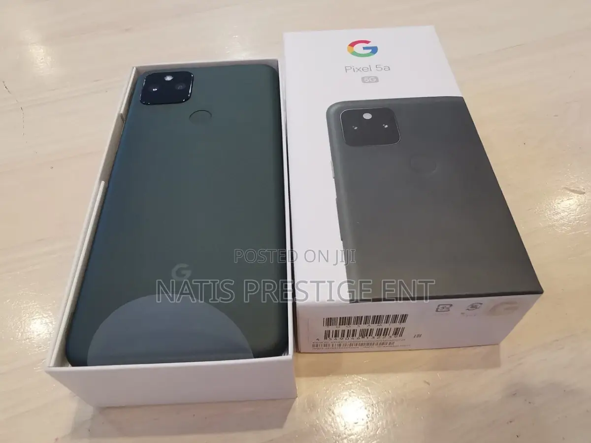 New Google Pixel 5a 5G 128 GB Black