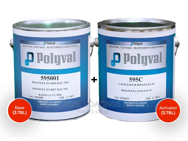 Polyflex 55 Ultra-Chem Plus, Anti-Rust, Anti-Corrosion Marine Paint