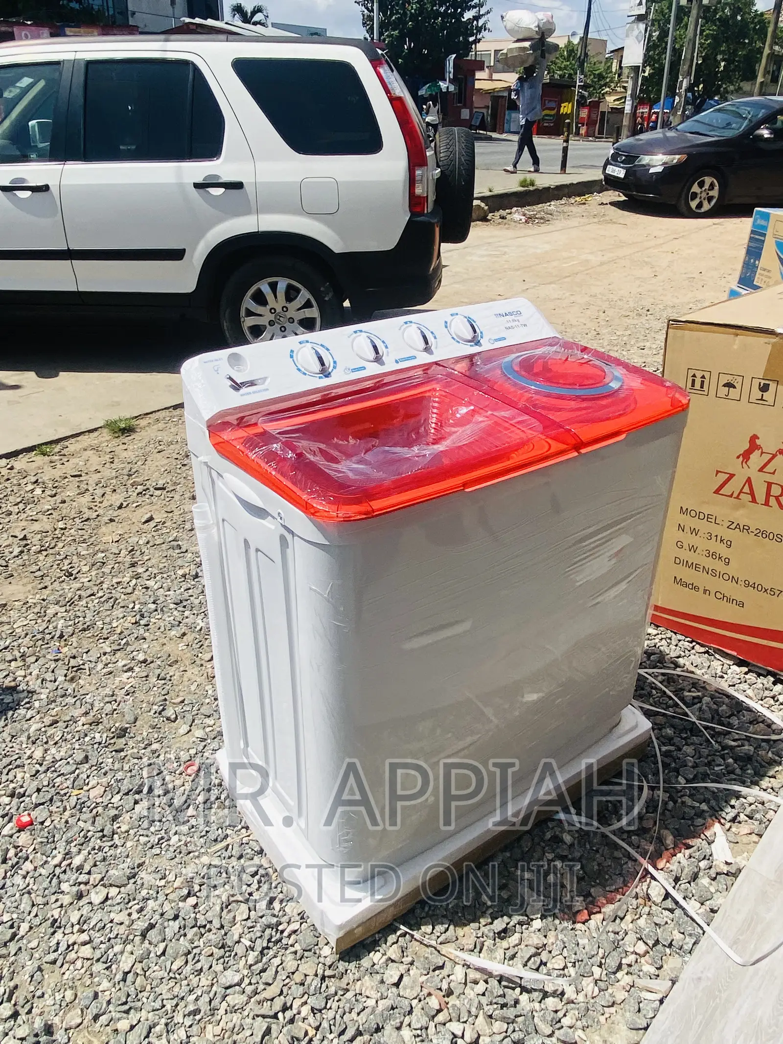 Super Quality Nasco 11kg Semi-Automatic Washing Machine.