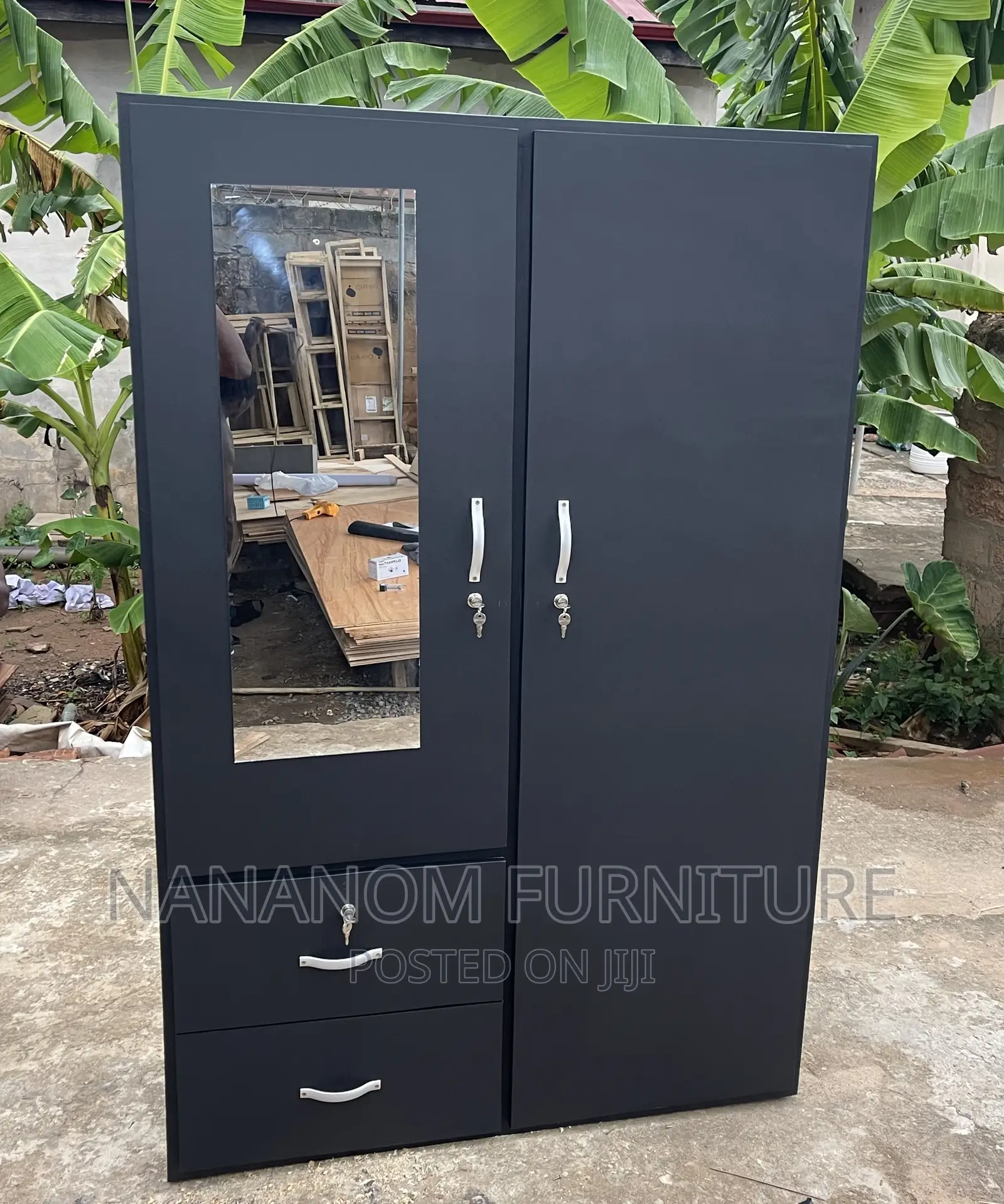 Double Door Wardrobe Available Now Free Delivery