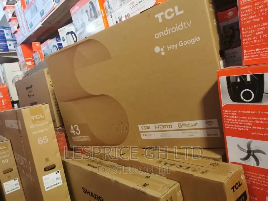 TCL~TCL 43” Android Smart High Quality TV