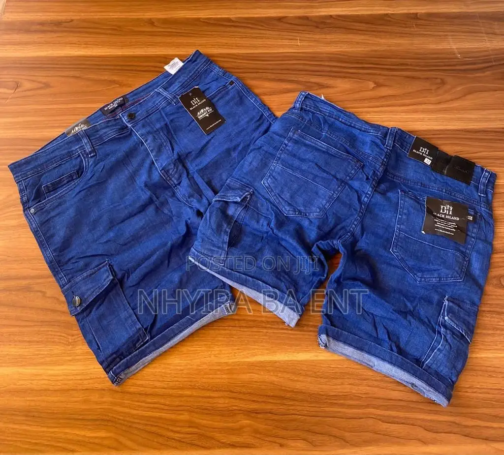 Black Island Side Pocket Shorts Available