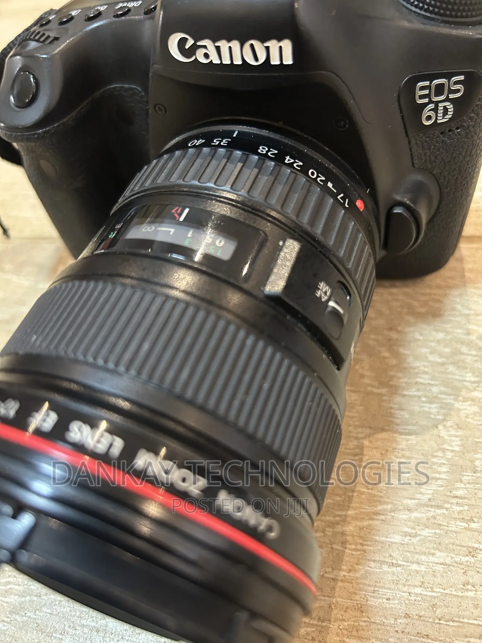 Canon 6d With 17-40mm Lens