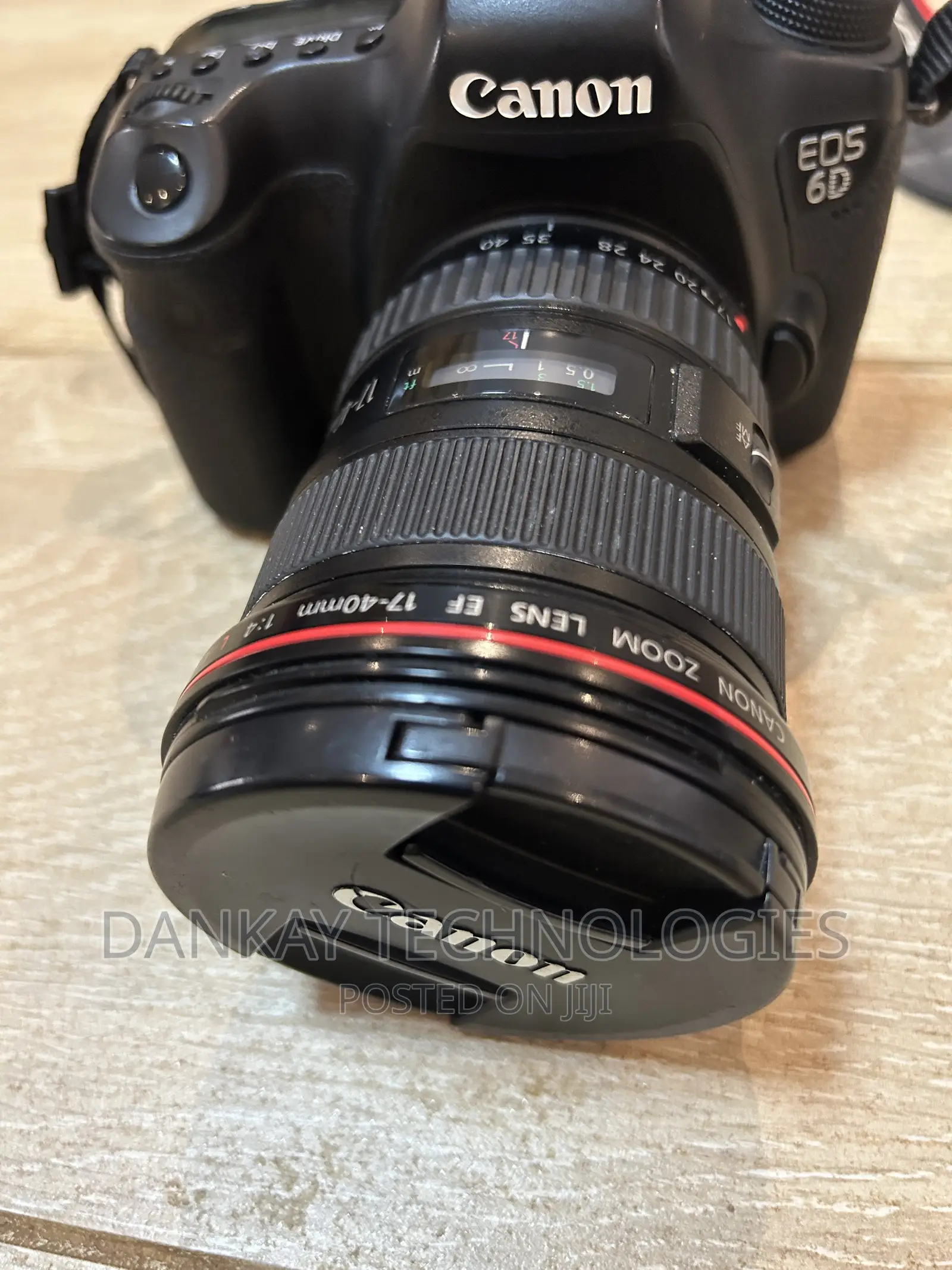 Canon 6d With 17-40mm Lens