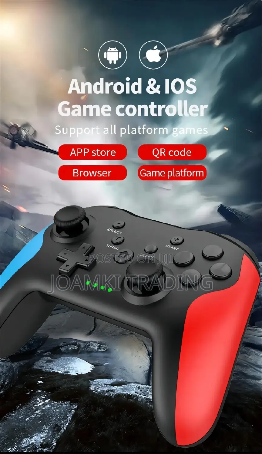 Wireless Controller Bluetooth Gamepad Nintendo, Ps3, Pc Etc