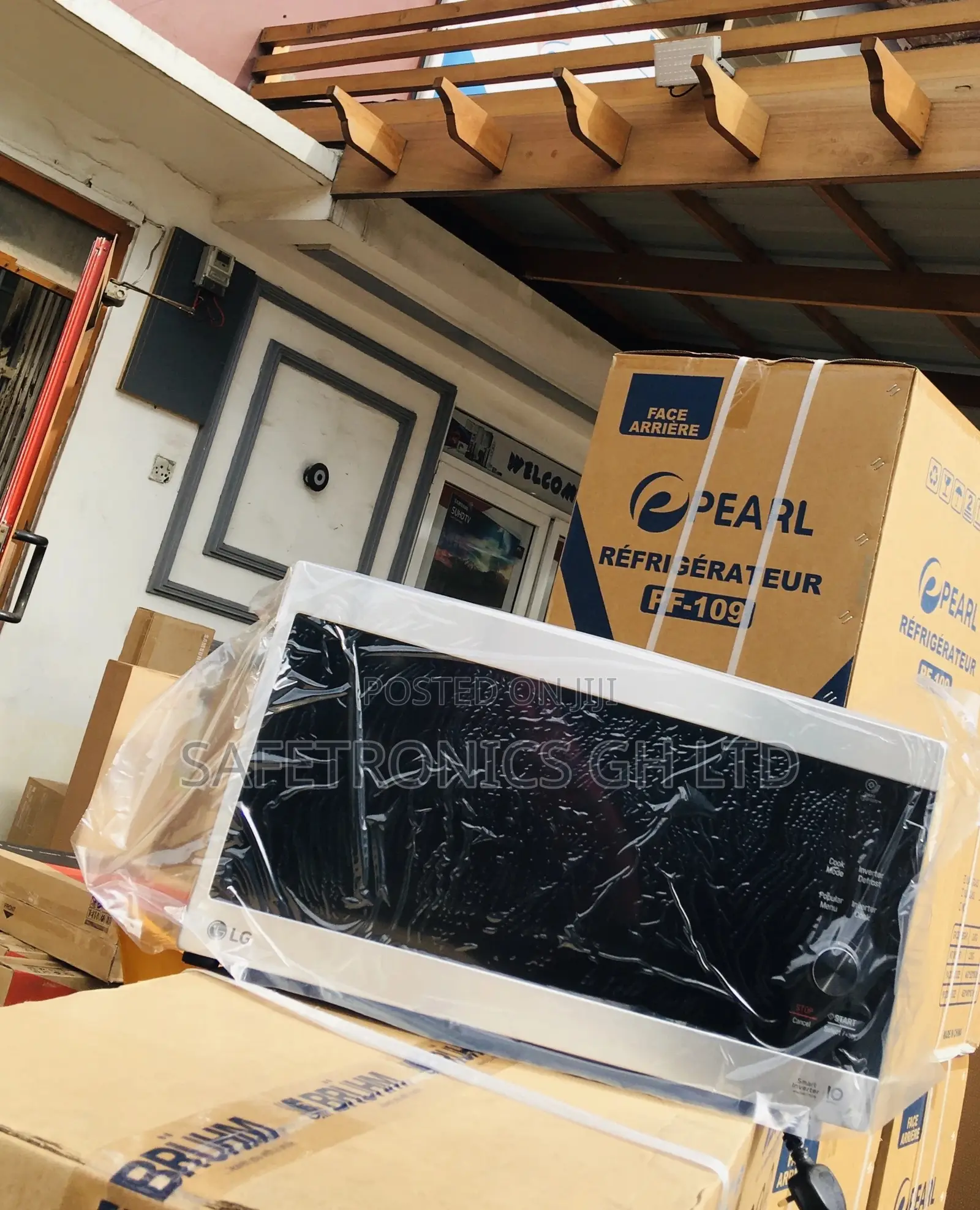 42 Liters Smart Invertor Lg Mh8265dis Microwave Electric