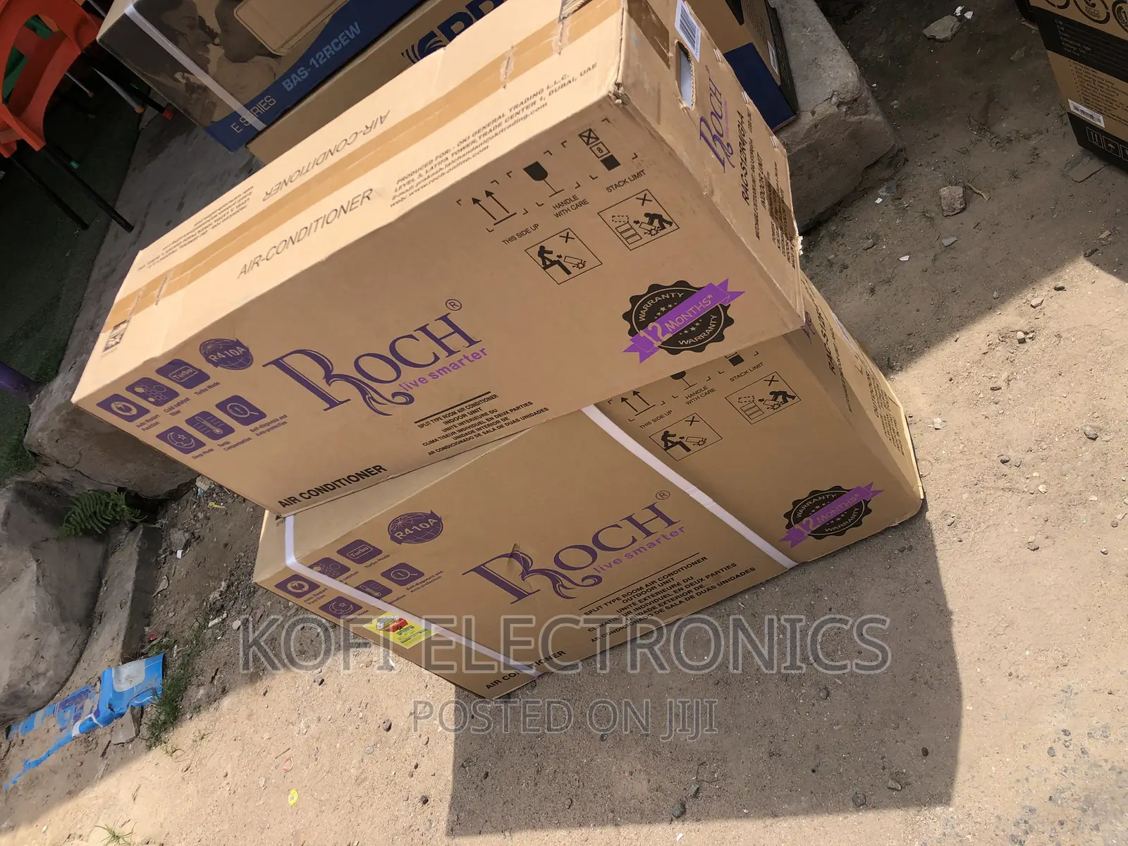 Roch 1.5HP - RAC-S12R4(G)-A Split Air Conditioner - White