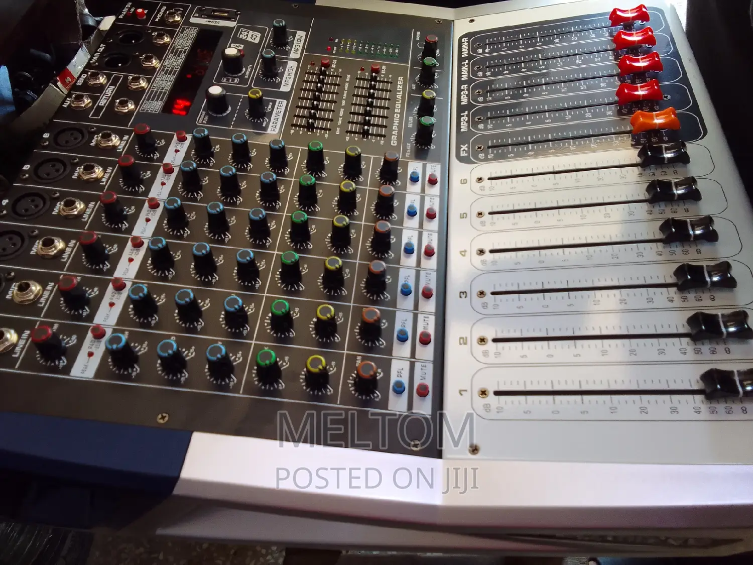 Yamaha Kv60 6channels Powered Amplifier Mixer