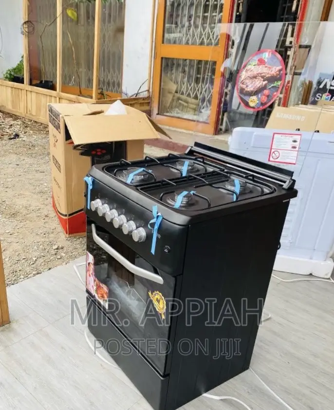 Buy Authentic Ferre 60x60 4 Gas Burner With Oven(Black).