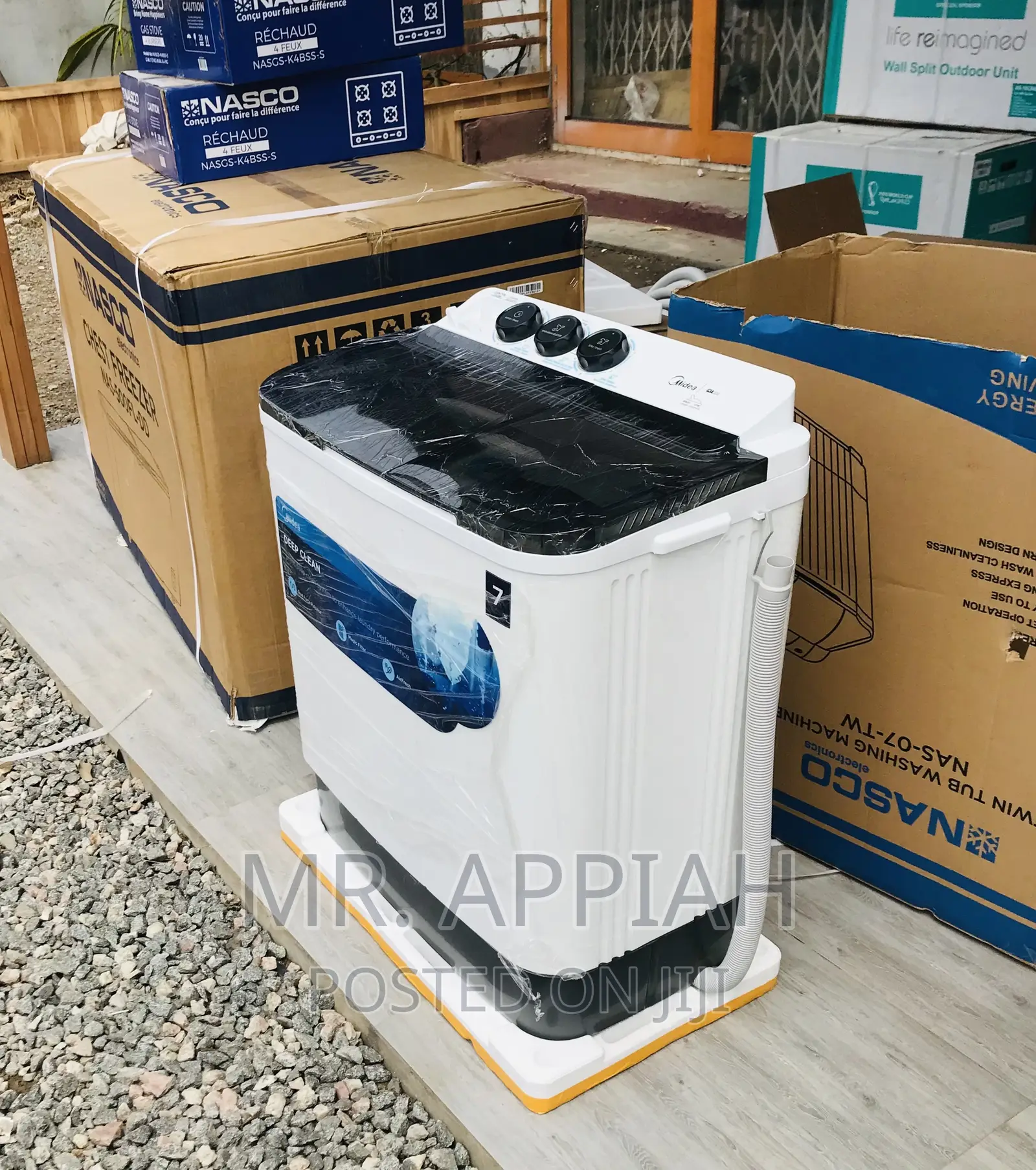 Brand New Midea 7kg Electric Washing Machine + Spin/Dry.