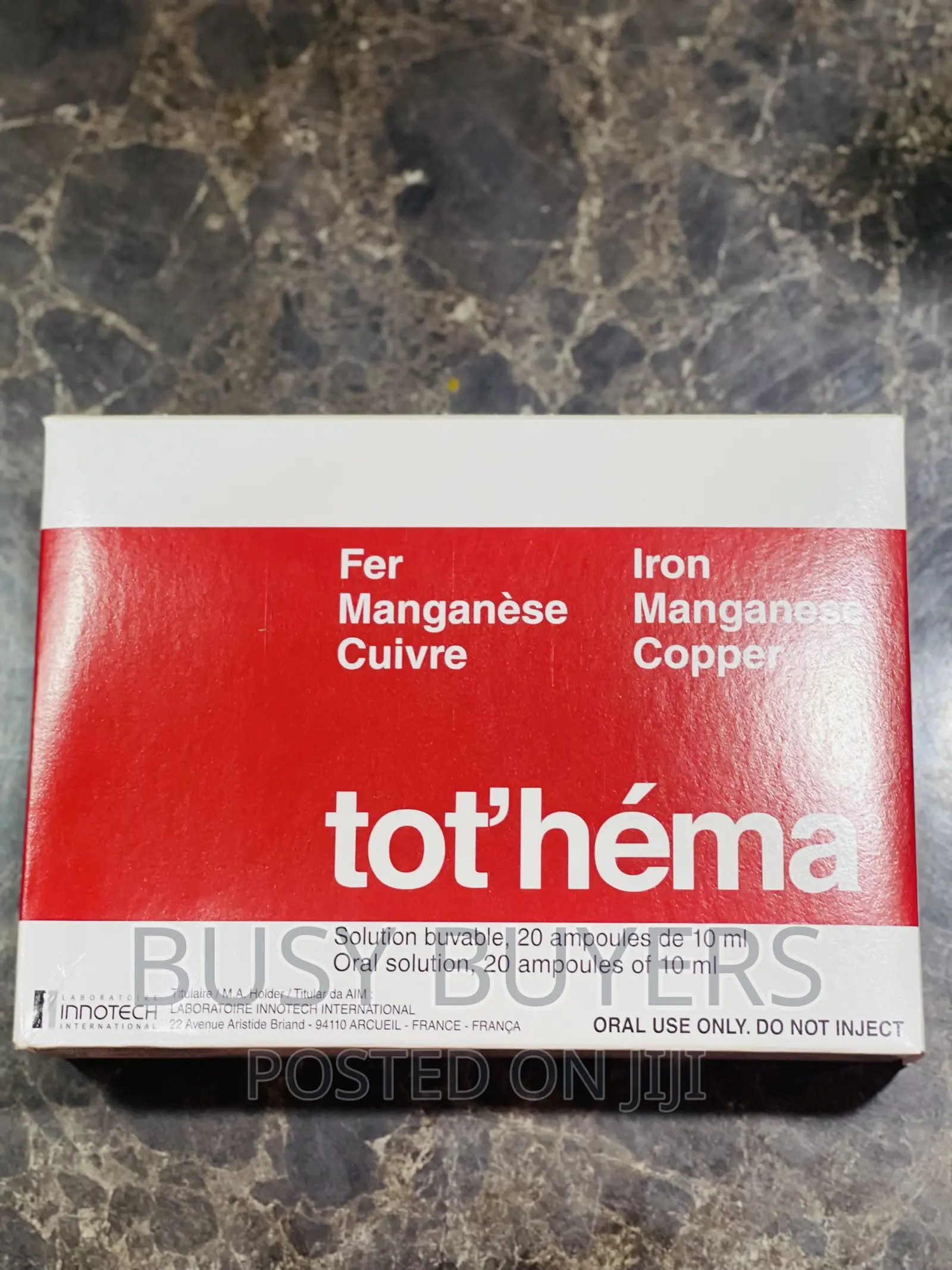 Tothema Iron Manganese Oral Blood (For Pregnant Infants)