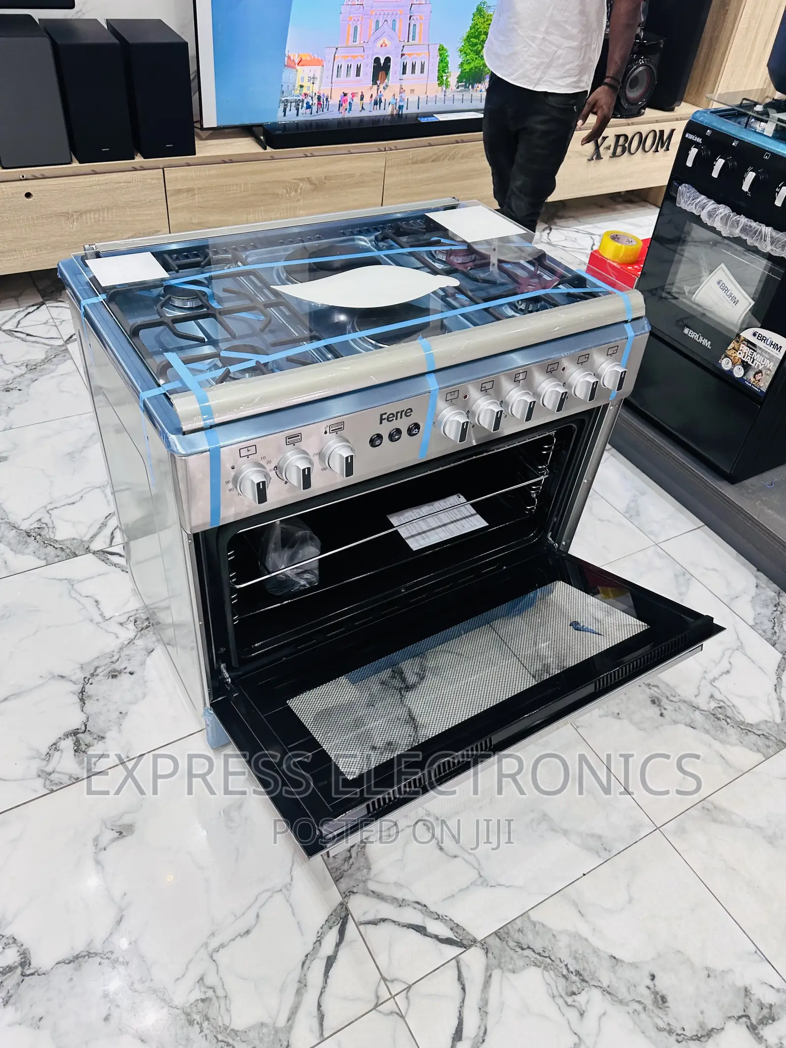 Enjoy Our Gas Electric Range Cooker Oven 4-2 Stov