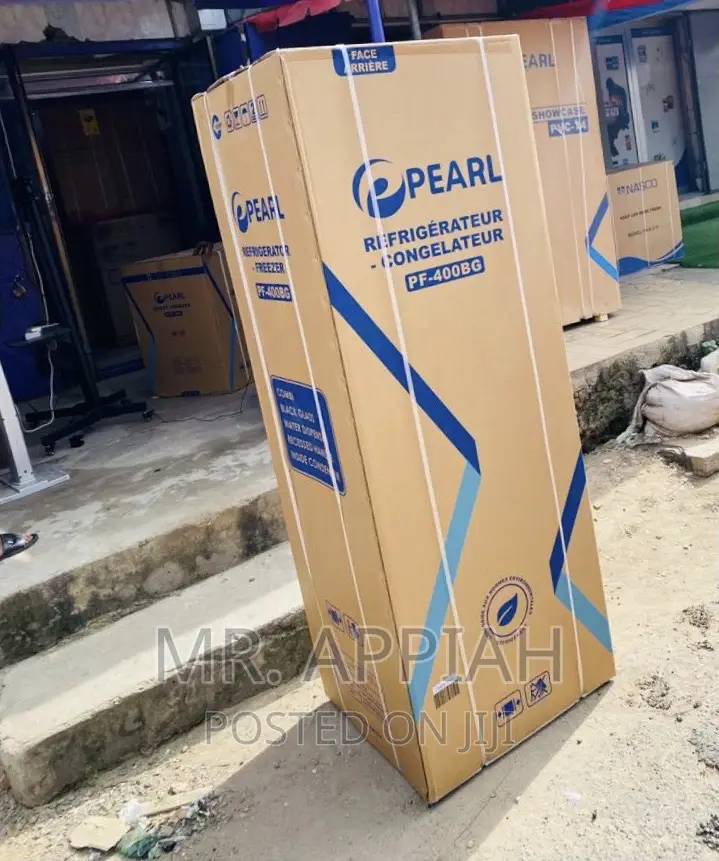 Elegant Pearl PF-400BG Bottom Freezer Electric Fridge 