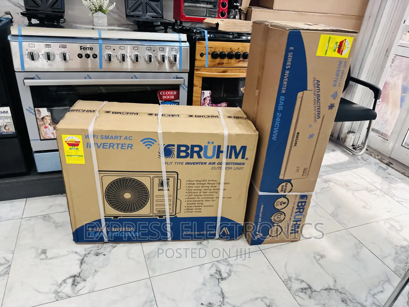 Grab Your Favorite  AC Bruhm Inverter Split R410 2.5hp