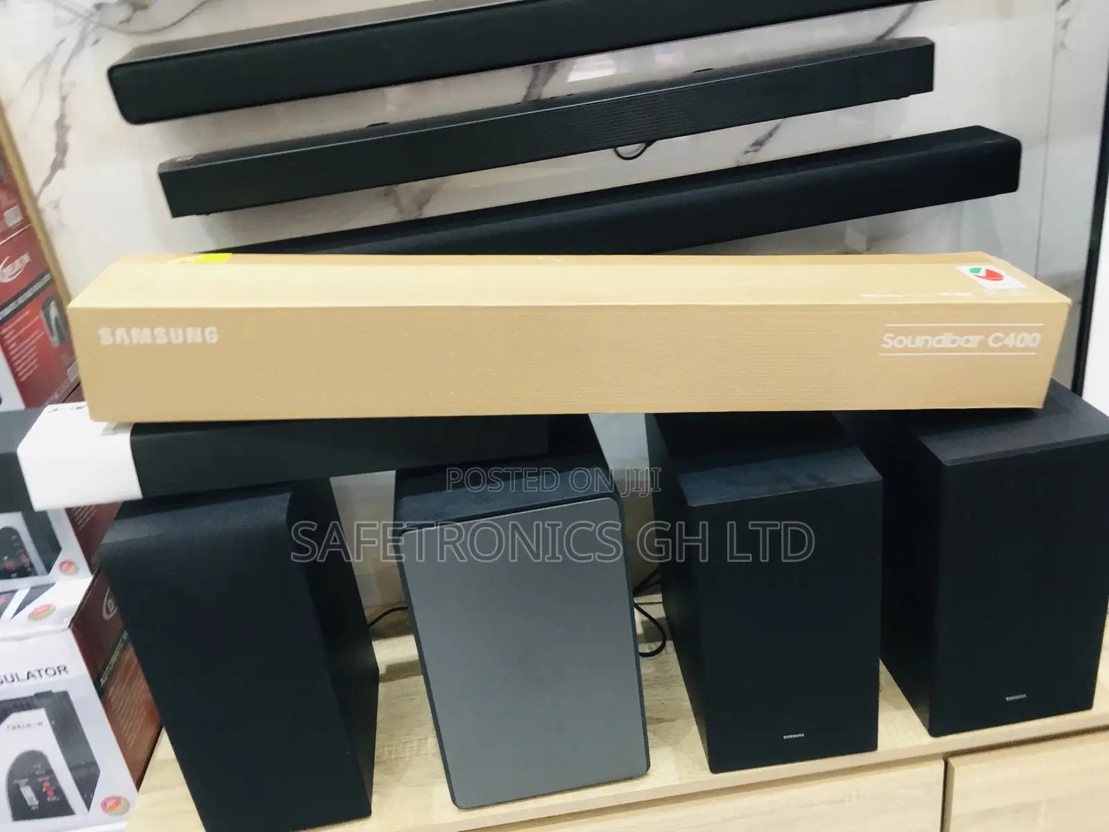  Black HW-C400 Samsung Soundbar Bluetooth Wireless 