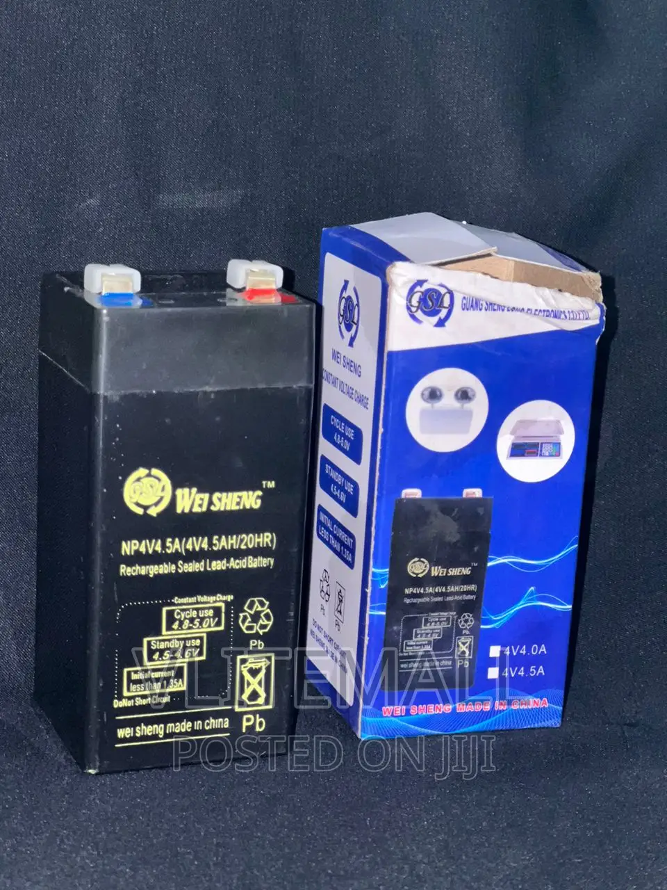 4v 4.5ah Rechargeable Sealed Lead-Acid Battery