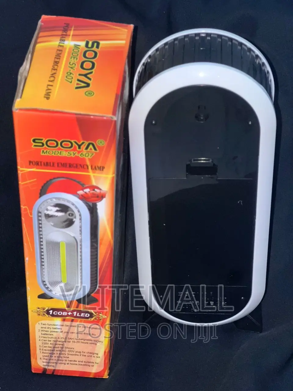Portable Emergency Rechargeable Lamp Sooya Sy-607